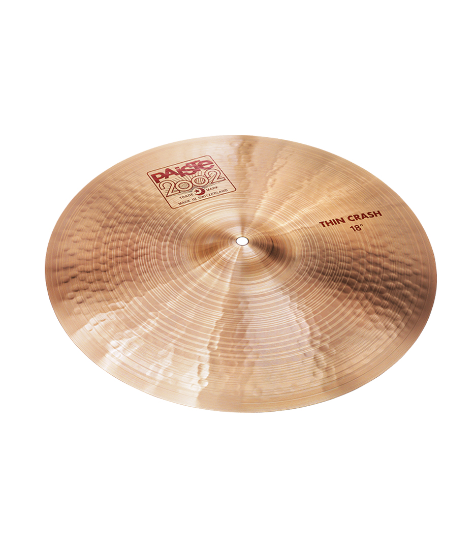 Paiste 18" 2002 Thin Crash